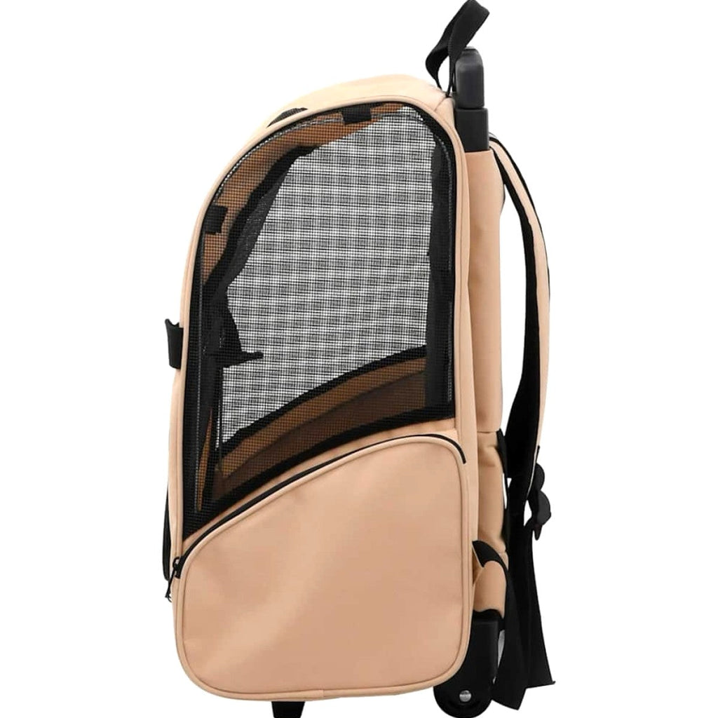 Hundetrolley 3-in-1 — Rucksack, Trolley und Liegeplatz