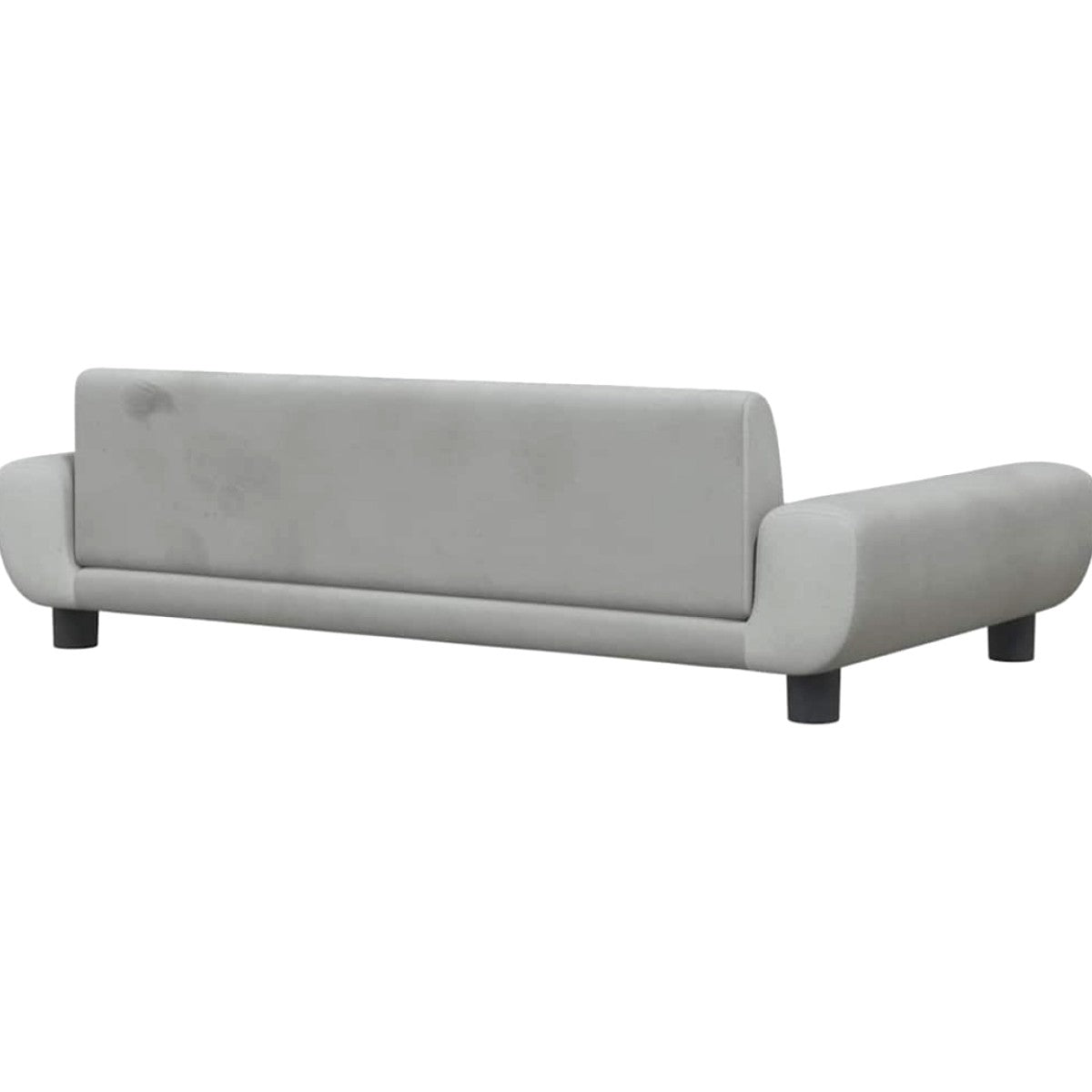 Hundesofa aus Samt 90 cm — erhöhte Ränder, waschbarer Bezug